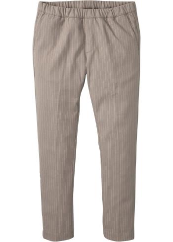 Chino nohavice s elastickým pásom, Regular Fit, recyklovaný polyester, tapered