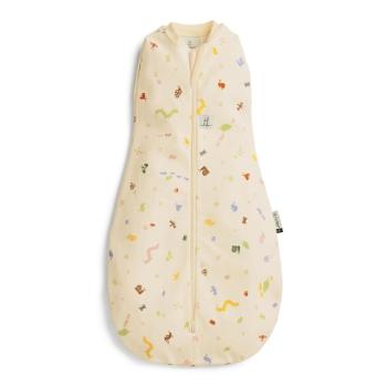 ERGOPOUCH Zavinovačka a vak na spanie 2v1 Cocoon Critters 6-12 m, 8-10 kg, 0,2 tog