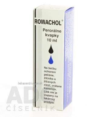 ROWACHOL gtt por (liek.skl.jantár.) 1x10 ml