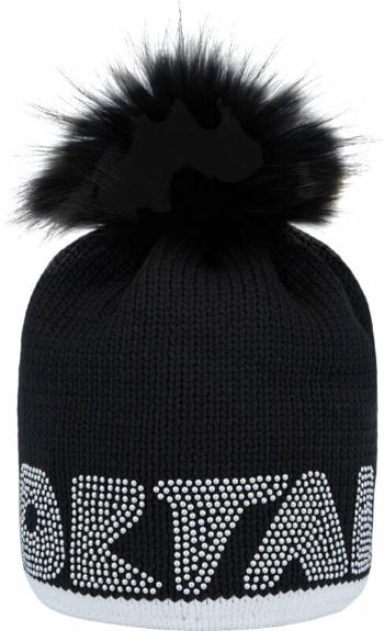 Sportalm Almrosn Womens Beanie with Fur Black UNI Lyžiarska čiapka