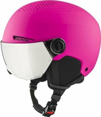 Alpina Zupo Visor Q-Lite Junior Ski helmet Pink Matt S Lyžiarska prilba