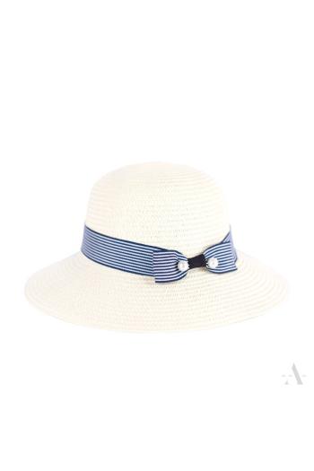 Modro-biely klobúk Plazowiczka