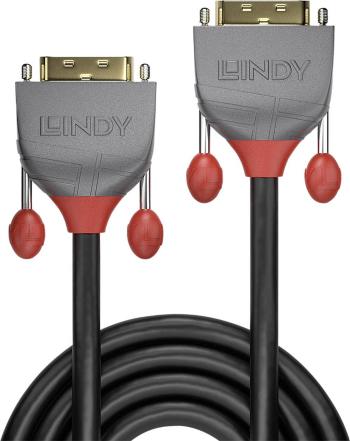 LINDY DVI prepojovací kábel #####DVI-D 24+1pol. Stecker, #####DVI-D 24+1pol. Stecker 2.00 m čierna 36222  #####DVI-Kabel