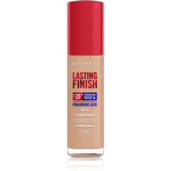 Rimmel Lasting Finish 35H Hydration Boost hydratačný make-up SPF 20 odtieň 150 Rose Vanilla 30 ml