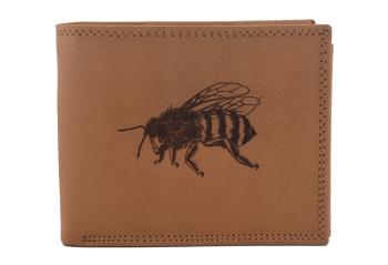 Pánska peňaženka MERCUCIO natural vzor 14 včela 2911911
