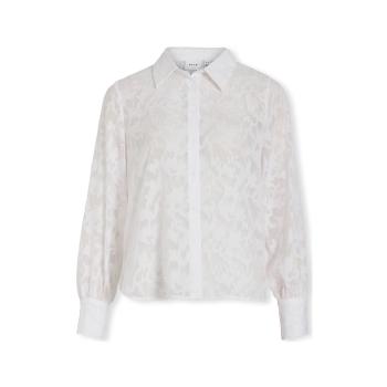 Vila  Noos Flema New Shirt L/S - Bright White  Blúzka Biela