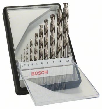 Bosch Accessories 2607010535 HSS sada špirálových vrtákov do kovu 10-dielna   brúsené DIN 338 valcová stopka 1 sada