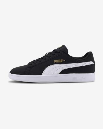 Puma Smash v2 Buck Tenisky Čierna Biela