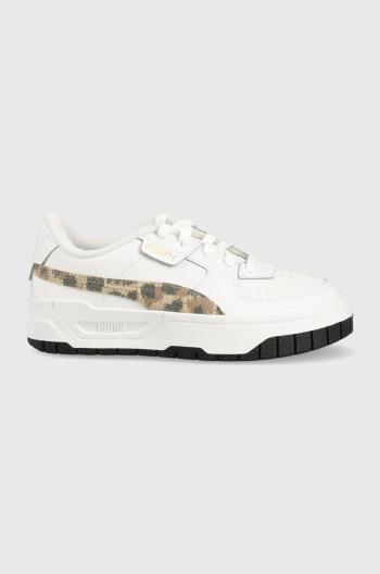 Detské tenisky Puma Cali Dream Animal Print Jr biela farba