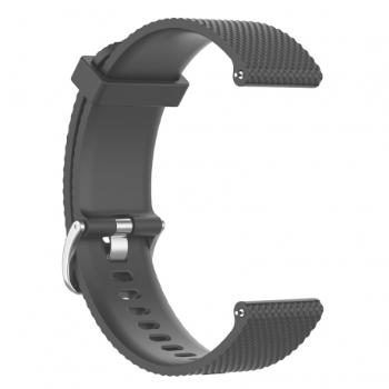 BStrap Silicone Land remienok na Garmin Vivoactive 3, dark gray (SGA005C10)