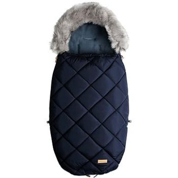 Beztroska fusak s kožušinou 100 cm navy (5905274860006)