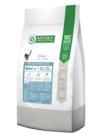 Natures Protection cat kitten poultry granule pre mačiatka 18kg