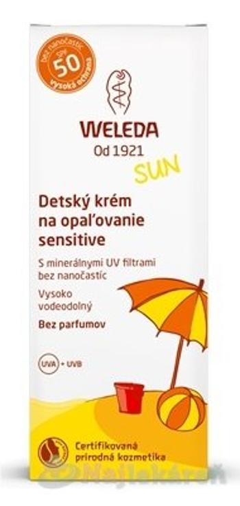 Weleda Sensitive detský krém na opaľovanie SPF50 50 ml