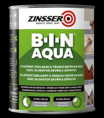 ZINSSER BIN AQUA - Vodou riediteľný plniaci a izolačný základ biela 1 L