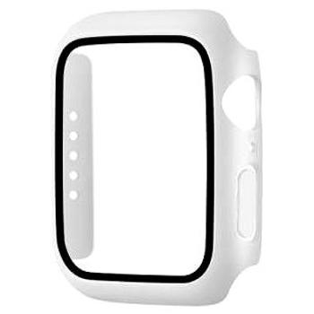 COTEetCI polykarbonátové puzdro s ochranou displeja pre Apple Watch 7 45 mm číre (25003-TT)