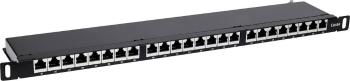 Intellinet 720922 24 portů patch panel CAT 6A 0.5 U