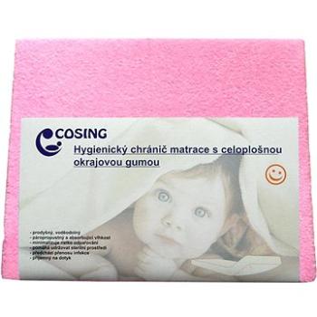 COSING Hygienický chránič s membránou 120 × 60 cm – ružový (8595608802214)