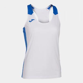 RECORD II TANK TOP WHITE ROYAL 4XS-3XS