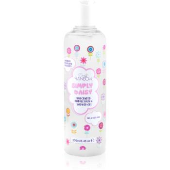 Daisy Rainbow Bubble Bath Simply Daisy sprchový gél a pena do kúpeľa pre deti 250 ml