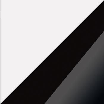 WIP Komoda ANGEL | 06 Farba: Biela / čierny lesk