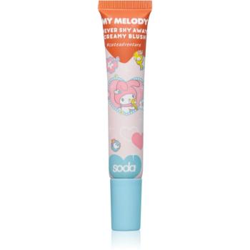 Hello Kitty Creamy Blush tekutá lícenka 002 Be Brave 17 ml