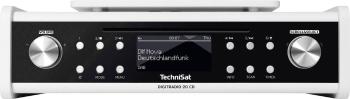 TechniSat DigitRadio 20 CD vstavané rádio FM AUX, CD   biela