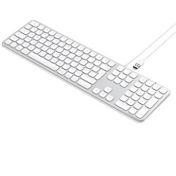 Satechi Aluminum Wired Keyboard for Mac – Silver – US (ST-AMWKS)