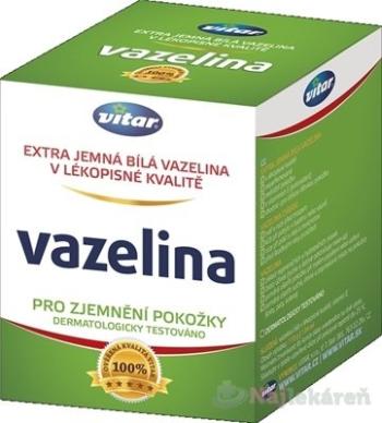 VITAR Vazelína extra jemná biela 110g