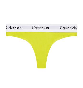 CALVIN KLEIN - tangá Modern cotton yellow citrus - special limited edition-L