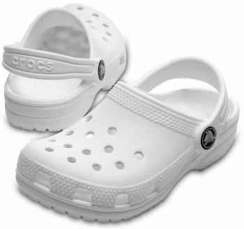 Crocs Kids' Classic Clog White 32-33