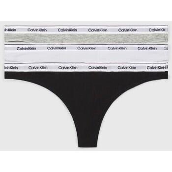 Calvin Klein Jeans  000QD5209EMPI THONG  Slipy Viacfarebná