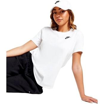 Nike  Tričká s krátkym rukávom CAMISETA BLANCA MUJER  DX7902  Biela