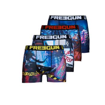 Freegun  Boxerky PRENIUM X4  Viacfarebná
