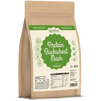 GreenFood Nutrition Protein Buckwheat Mash 500 g, banana (8594193927579)