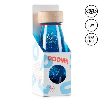 PETIT BOUM Plávajúce fľaša modrá 250 ml