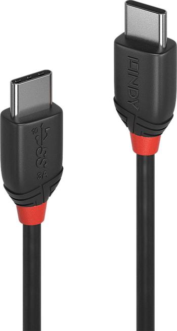 LINDY #####USB-Kabel #####USB 3.2 Gen1 (USB 3.0 / USB 3.1 Gen1) #####USB-C™ Stecker, #####USB-C™ Stecker 1.50 m čierna