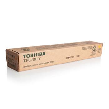 Toshiba originálny toner T-FC75E-Y, yellow, 35400 str., 6AK00000254, Toshiba e-studio 5560c, 5520c, 5540c