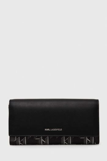 Peňaženka Karl Lagerfeld čierna farba