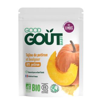 EXP: 29.08.2023 GOOD GOUT BIO Tekvicový tažín s bulgurom 190 g