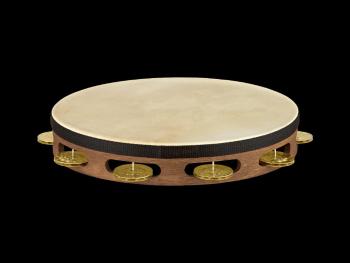 MEINL HANDTAMBOURIN, VINTAGE MESSINGSCHELLEN, EINREIHIG