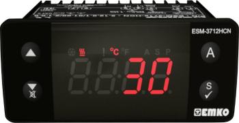 Emko ESM-3712-HCN.8.14.0.1/01.00/2.0.0.0 2-bodový regulátor termostat Pt1000 -50 do 400 °C relé 16 A, relé 5 A (d x š x