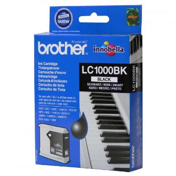 Brother originál ink LC-1000BK, black, 500str., Brother DCP-130C, 330C, 540CN, 350C, MFC-440CN, 465CN, 546, čierna