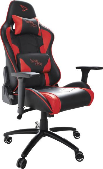 Steelplay SGC01 herné stoličky čierna/červená