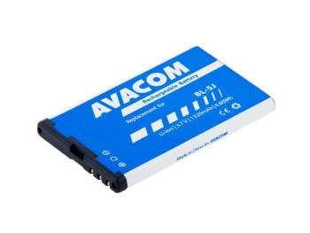 AVACOM batéria do mobilu Nokia 5230, 5800, X6 Li-Ion 3, 7V 1320mAh (náhrada BL-5J)