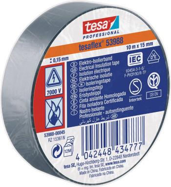 tesa  53988-00045-00 izolačná páska tesa® Professional sivá (d x š) 10 m x 15 mm 1 ks