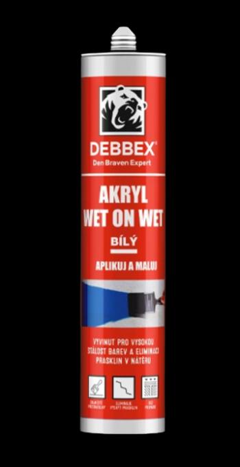 DEBBEX WET ON WET - Jednozložkový škárovací tmel biela 0,28 L