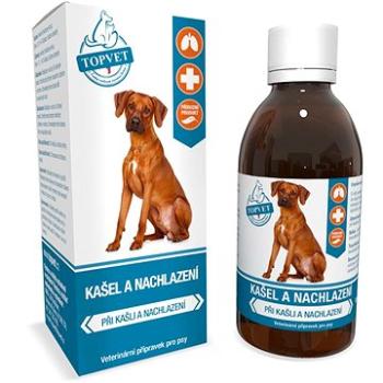 Topvet Sirup Kašeľ a nachladnutie 200 ml (8595643604538)