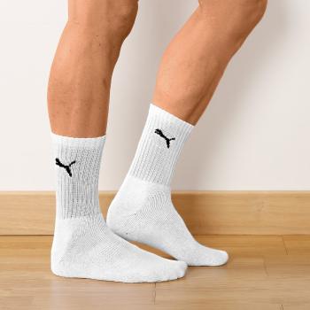 Blancheporte Športové ponožky PUMA, biele, súprava 6 párov biela 39/42