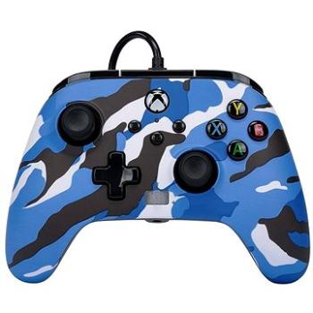 PowerA Enhanced Wired Controller for Xbox Series X|S – Blue Camo (1525941-01)