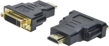 Digitus AK-330505-000-S HDMI / DVI adaptér [1x HDMI zástrčka - 1x DVI zásuvka 24+5-pólová] čierna